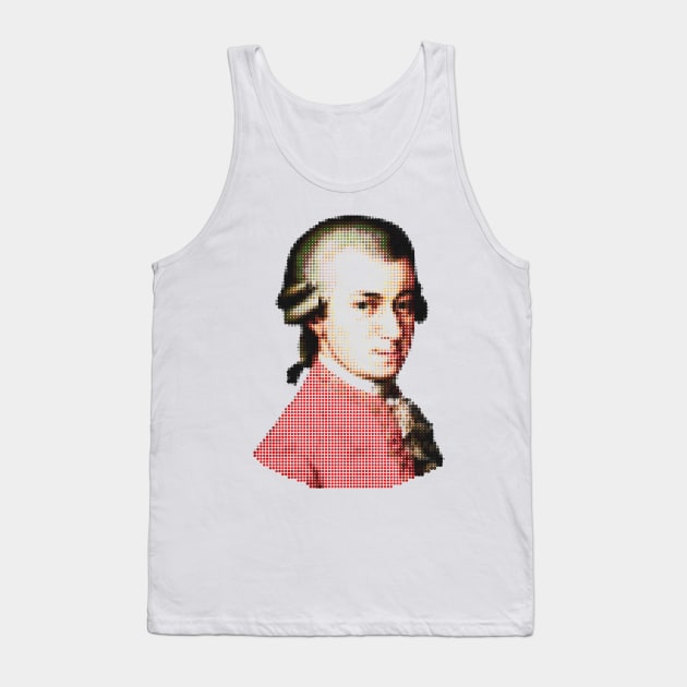 Dot Mozart Tank Top by Dawn Anthes